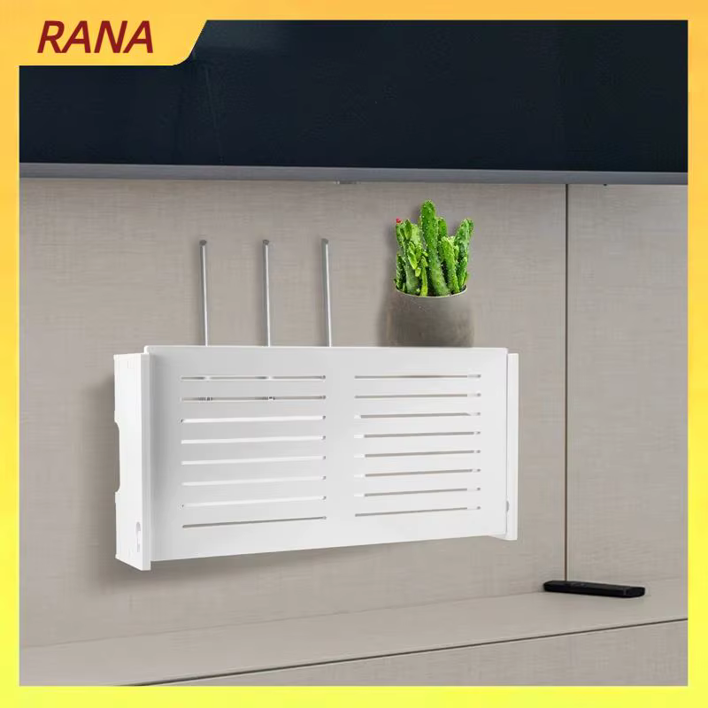RANA – boîte de rangement pour routeur Wifi, panneau mural sans fil, support de panneau de prise, or