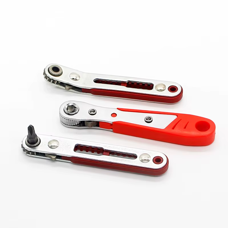 Mini clé à cliquet hexagonale Torx, contrôle bidirectionnel pour tournevis à tête simple/Double, for