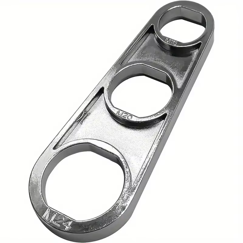 Clé d'aérateur de robinet 6 en 1, outil en alliage de Zinc pour une Installation/élimination facile 