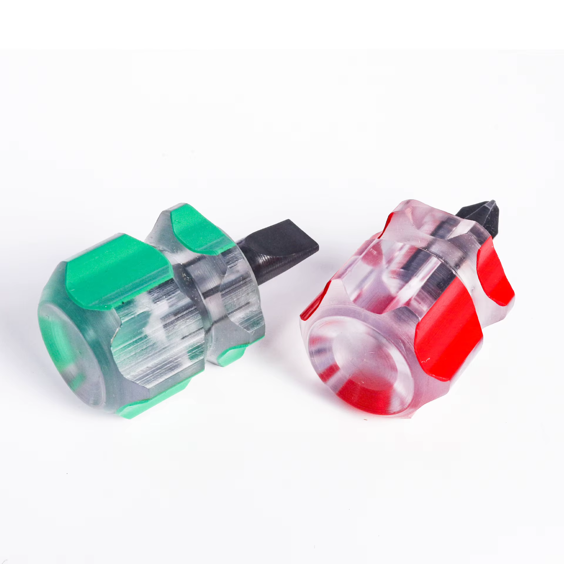 Kit de tournevis, Mini petit tournevis à tête de radis Portable, poignée transparente, réparation ou