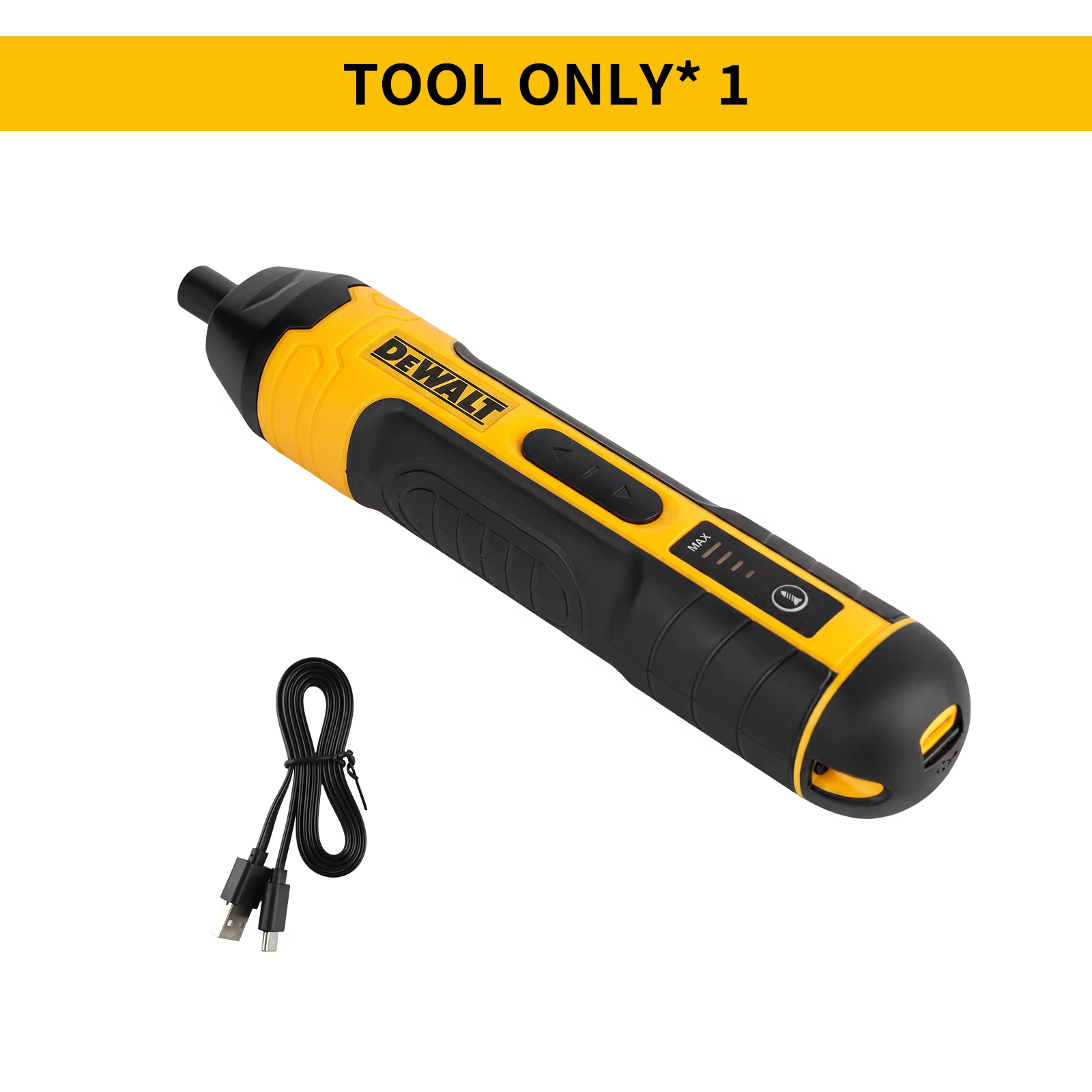 Tournevis électrique sans fil DEWALT |   3.6V 5N.m Couple de rotation |   Mandrin de 1/4 pouce |   B