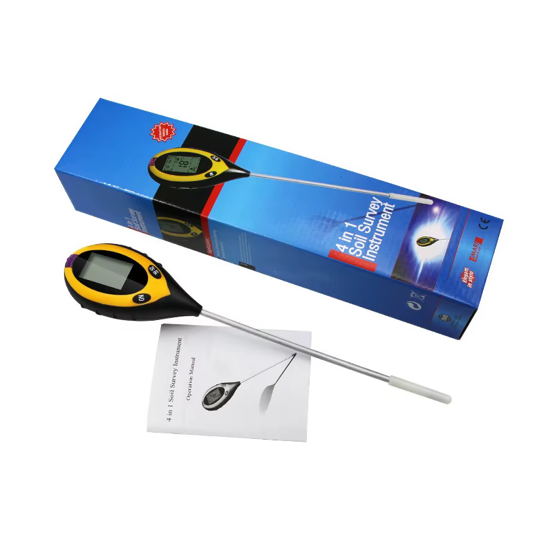 Testeur de PH du sol testeur de sol PH humidimètre température lumière du soleil mesure de l'intensi