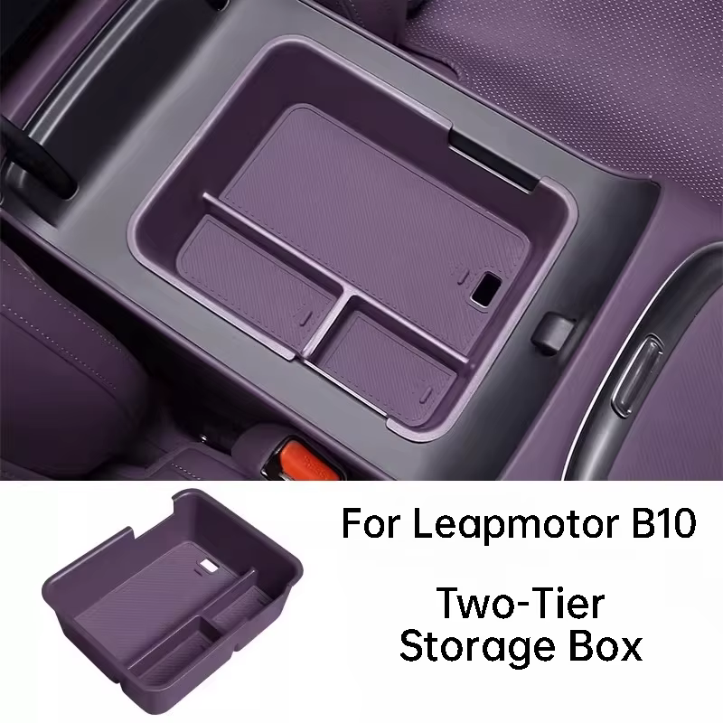 Pour Leapmotor B10 B01 Lafa 5, boîte de rangement pour accoudoir de console centrale, boîte de range