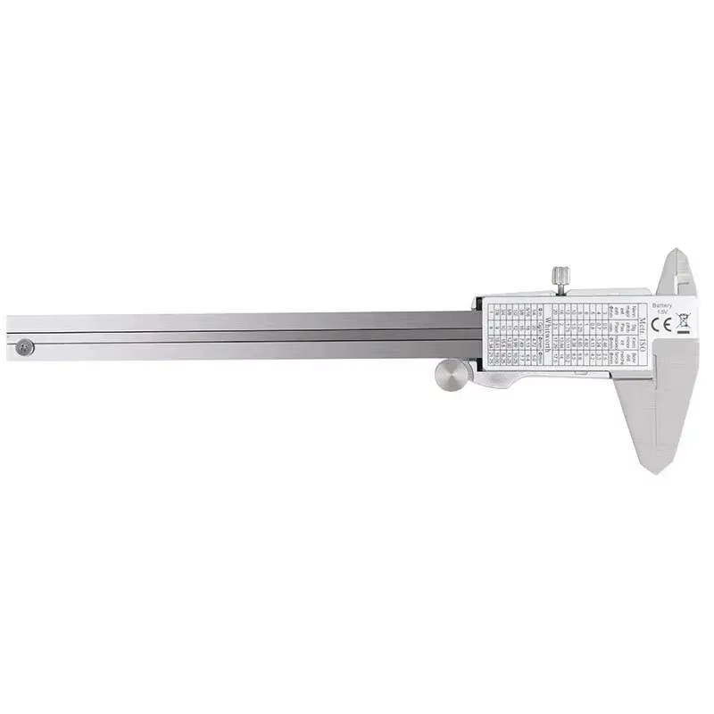ET50 150mm Numérique Caliper En Acier Inoxydable Fraction/MM/Pouces 0.01mm Haute Précision pour Comp