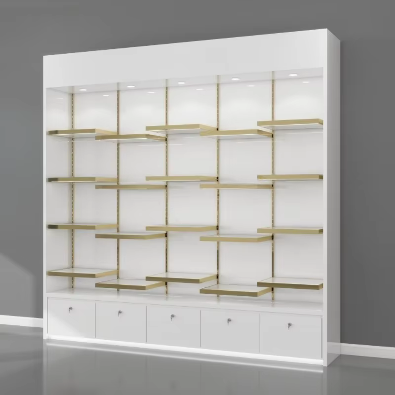 Conception de magasin de beauté personnalisé |   Malls Vitrines et vitrines pour perruques