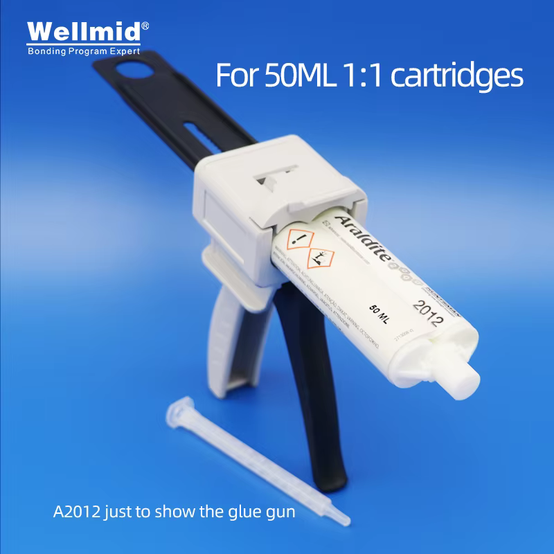 Cartouche adhésive époxy Araldite, pistolet AB 50ml, Kit de pistolet de distribution, mélange d'impr