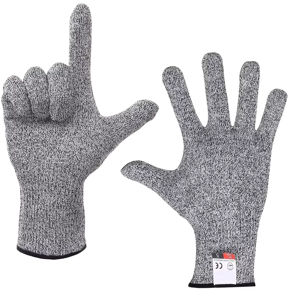 Gants de sécurité anti-coupure de niveau 5, protection contre les coups de couteau, haute résistance