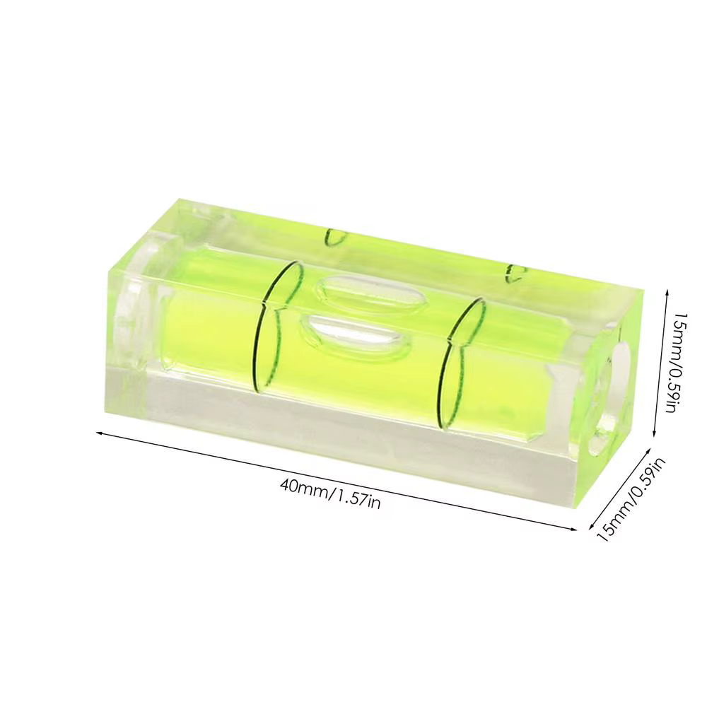 Mini moteur de niveau à bulle horizontal recyclable, niveau à bulle portable, outils de mise en page