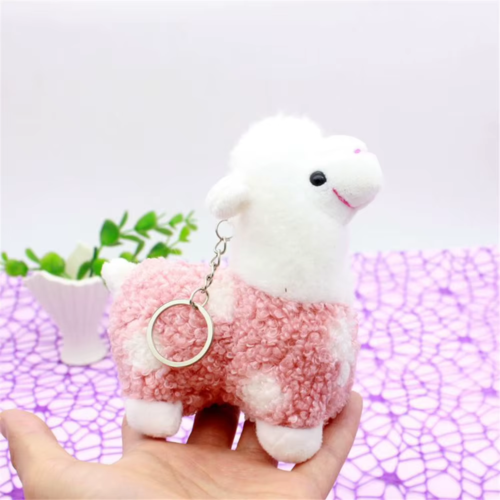 Porte-clés mouton de haute qualité, porte-clés chèvre, porte-clés animal mignon, pendentif chèvre en