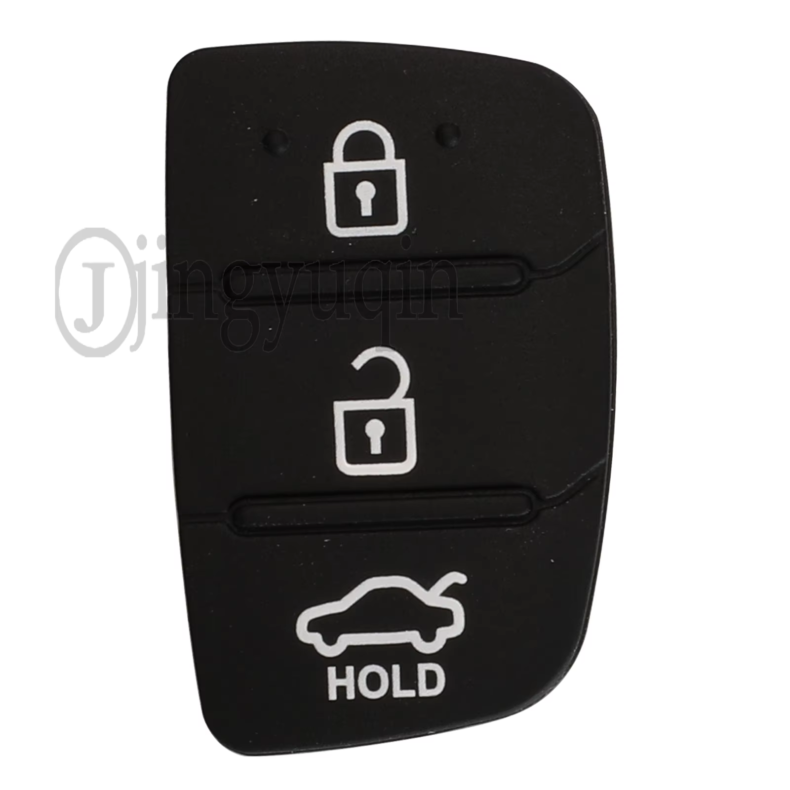 Jingyuqin 10 pièces tampon de réparation de clé à distance de voiture pour Mistra Hyundai HB20 SANTA