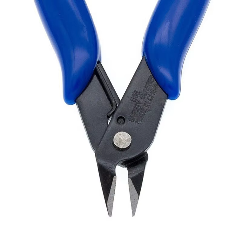 Pince diagonale en acier au carbone, coupe-câble électrique, cisailles latérales, pince affleurante,