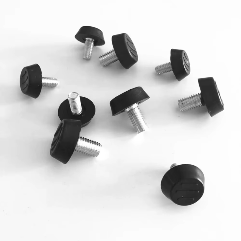 10 pièces Pieds de réglage réglables M8 pour meubles, pieds antidérapants pour canapé, support de pi
