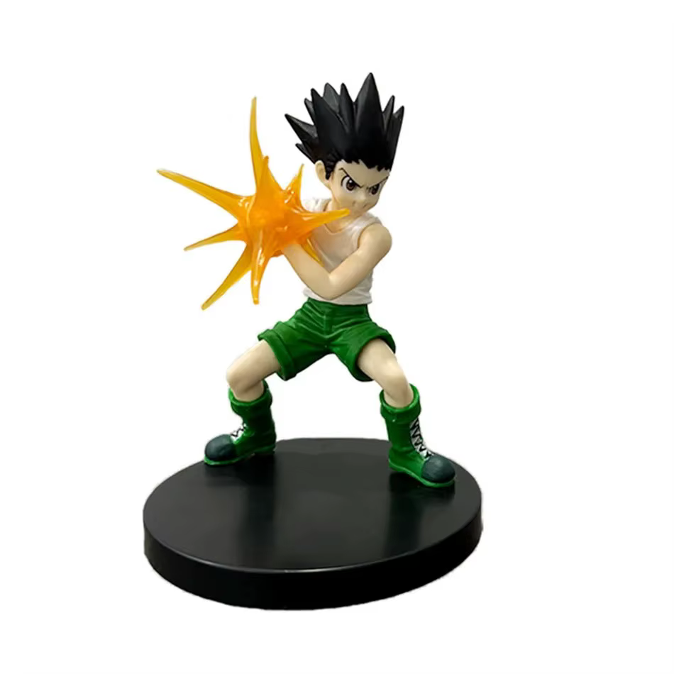 Ensemble de figurines d'anime Hunter X Hunter, 6 pièces, Gon Killua Kurapika Hisoka Chrollo Illumi, 