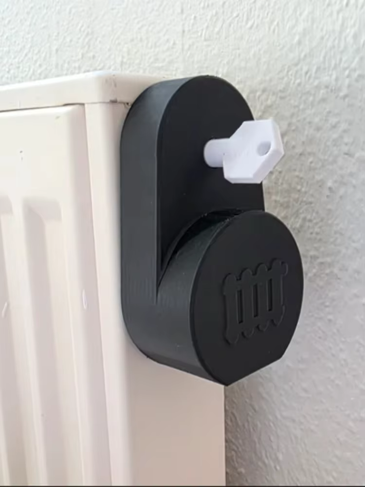 Clé de purge de radiateur avec boîte de collecte d'eau anti-débordement, outil de purge pour l'entre