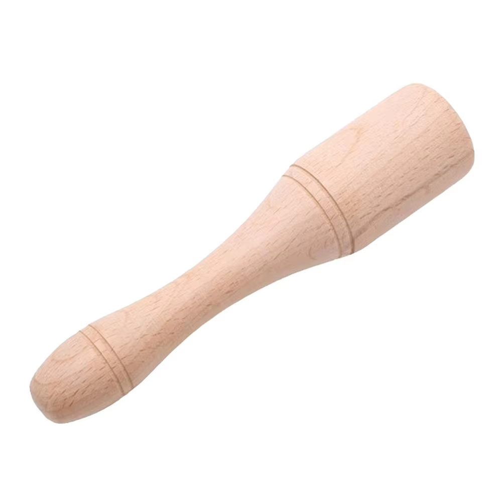 Maillet à bois vertical multifonctionnel en cuir, accessoire de bar, outil de bricolage pour le trav