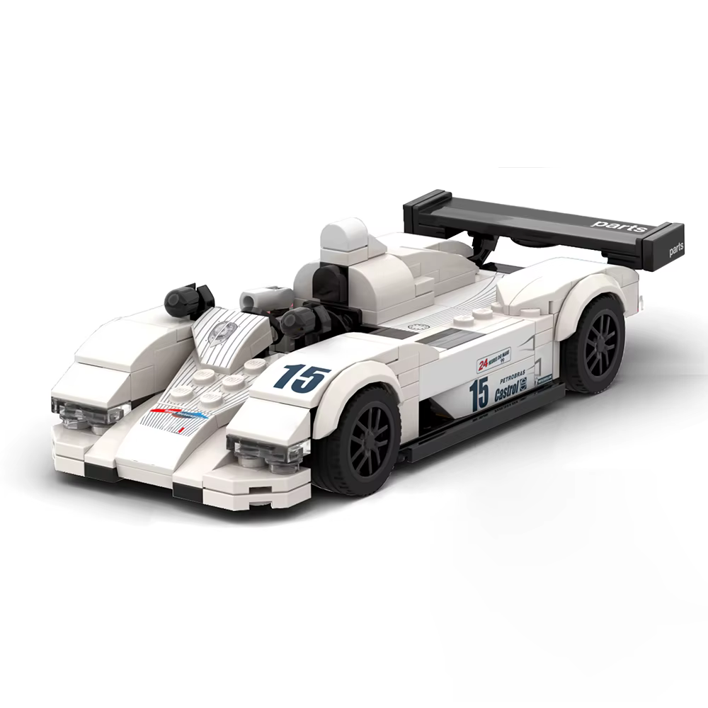 Nouveau MOC 1999 Le Mans vitesse ​ ​ Série V12 voiture de course LMR blocs de construction bricolage