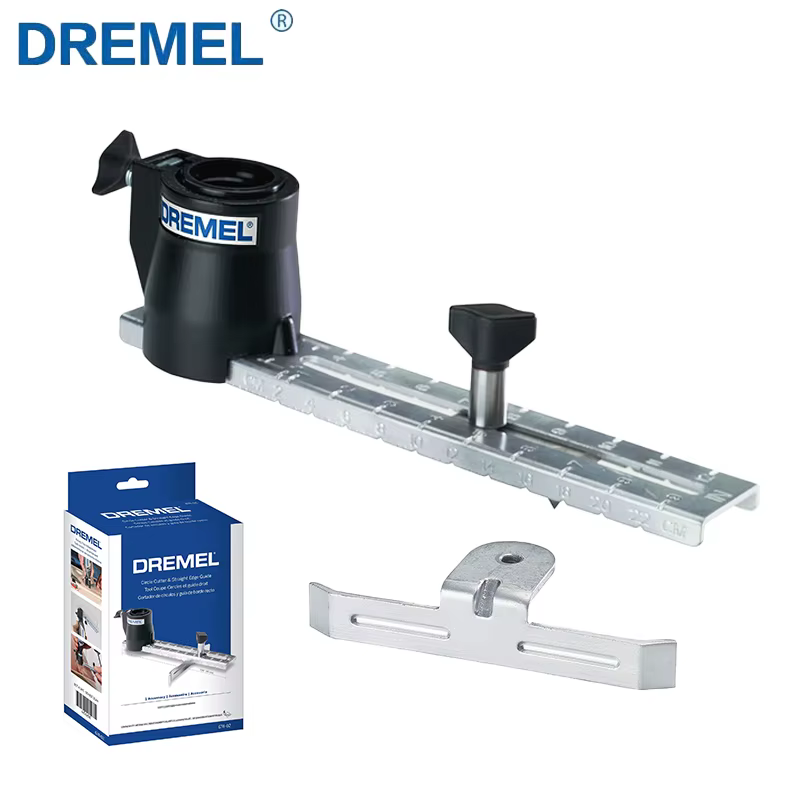 Outil de coupe circulaire et guide à bord droit Dremel, accessoire de rêve lointain, guide réglable,