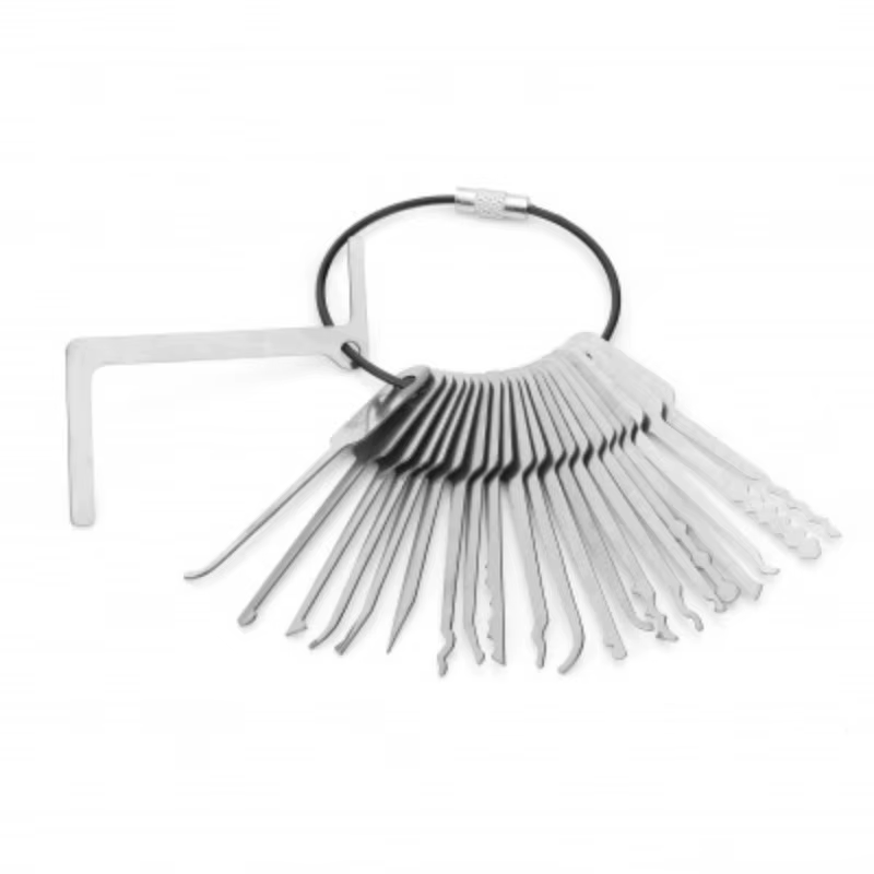 Kit d'outils extracteurs de clés cassées 1 pièce, avec crochets spéciaux en forme de ressort, outil 