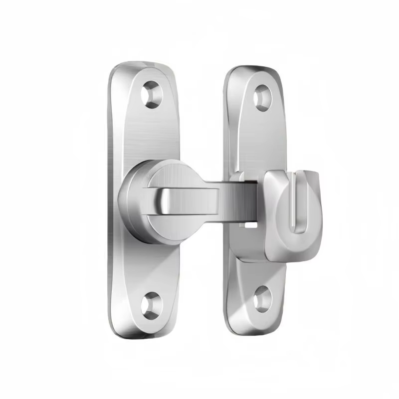 Serrure de porte à bascule à 90/180 degrés, sécurité domestique, loquet de porte coulissante, petits
