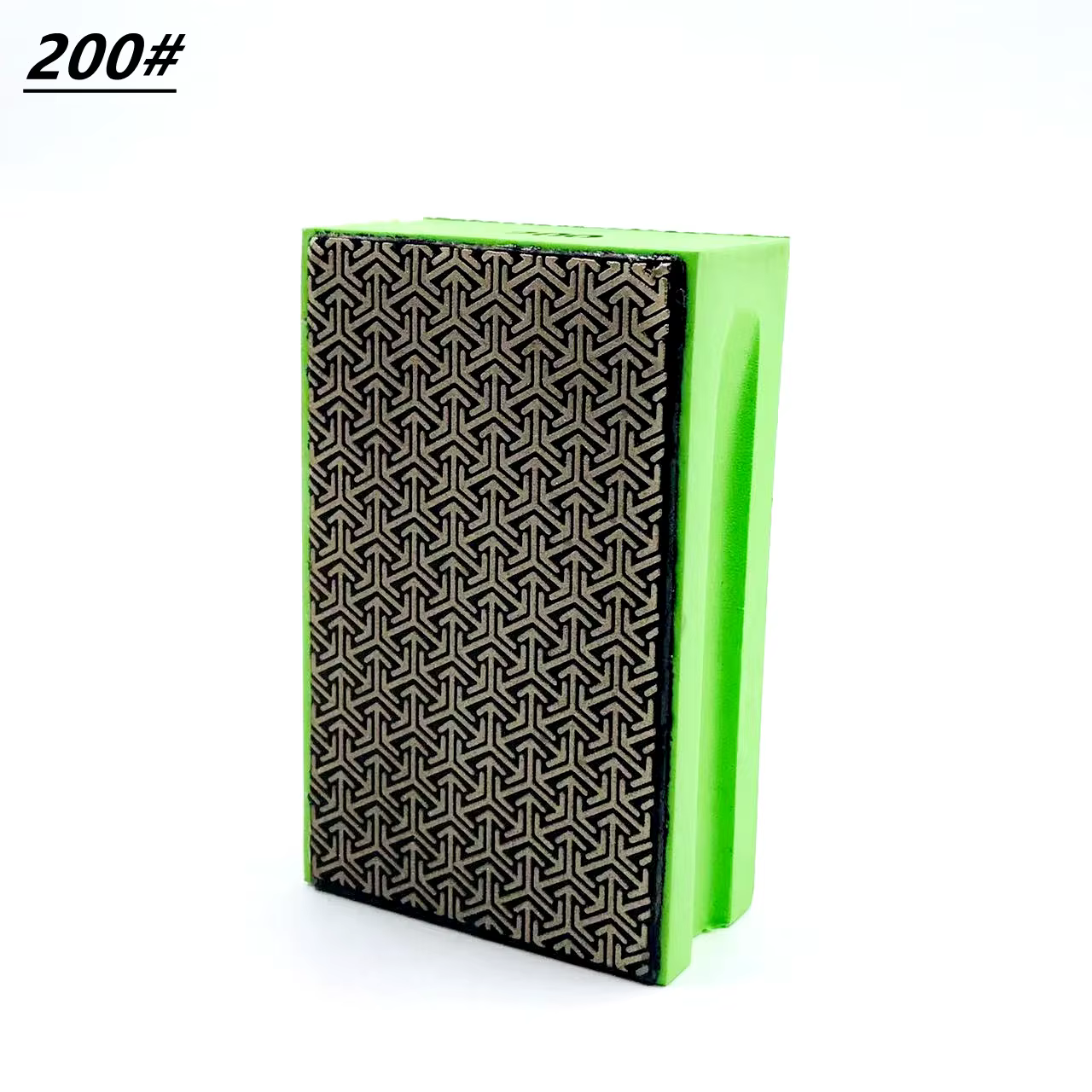 Bloc de tampon manuel pour polissage diamant, 1 à 4 pièces, 60 # 100 # 200 # 400 # Pour carreaux d
