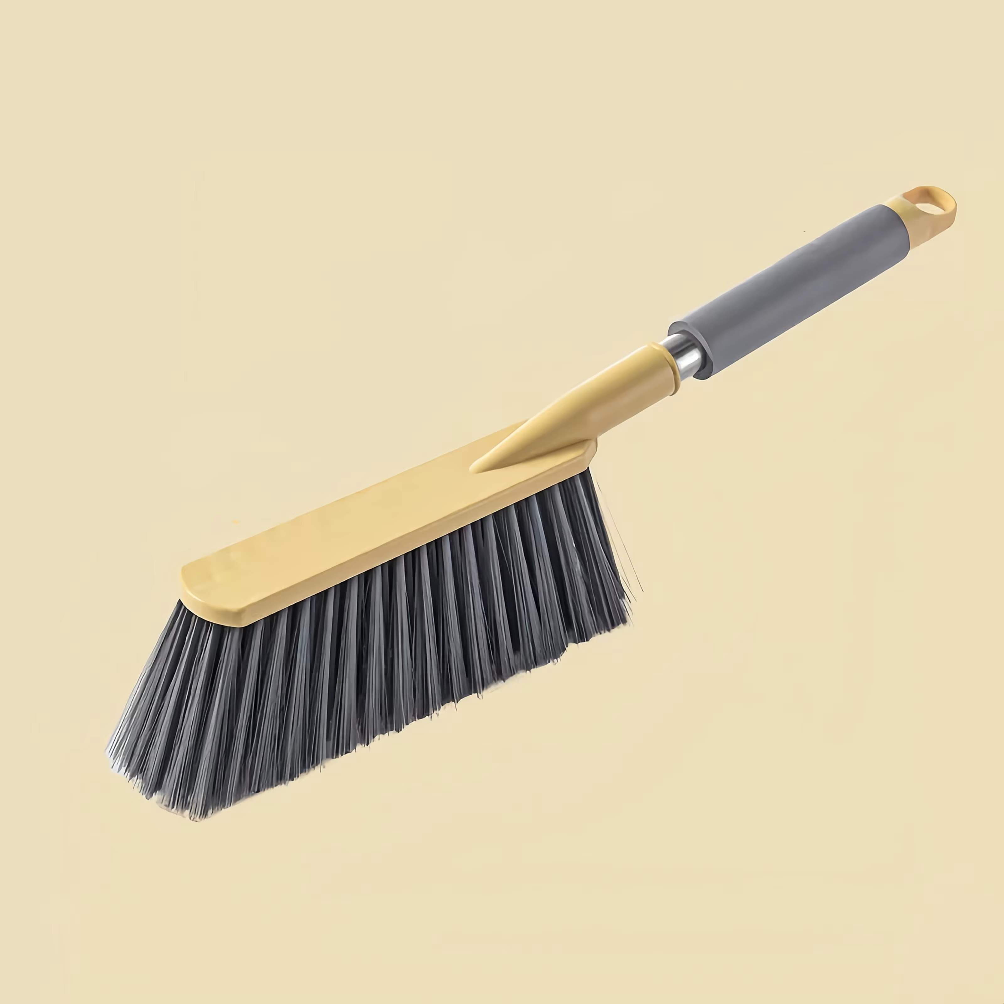 Balai à manche long avec poils souples pour dépoussiérage, utilisé pour nettoyer les chambres, les s
