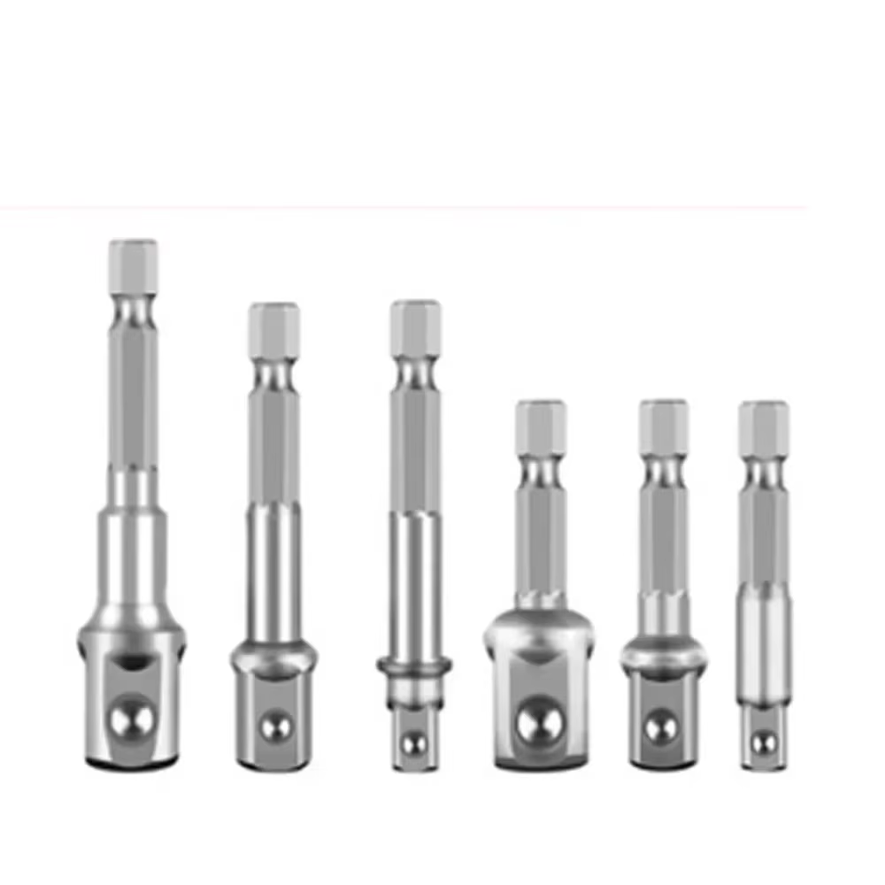 Adaptateur de douille en acier au chrome vanadium, tige Seth EX à 1/4 "3/8" 1/2 ", mèches d'extensio