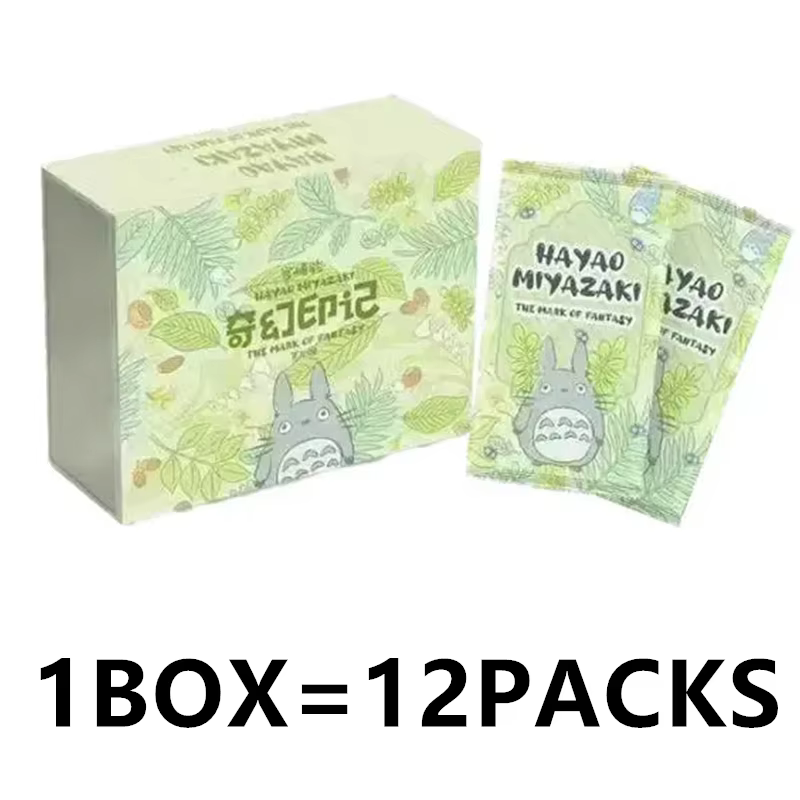 Miyazaki Hayao – cartes de Collection à gamme complète, boîte Booster, cartes de Table et loisirs po