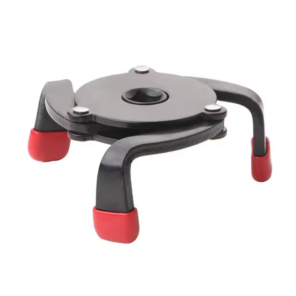 Clé de filtre à huile de voiture, dissolvant de clé à 3 mâchoires, outils de réparation, accessoires