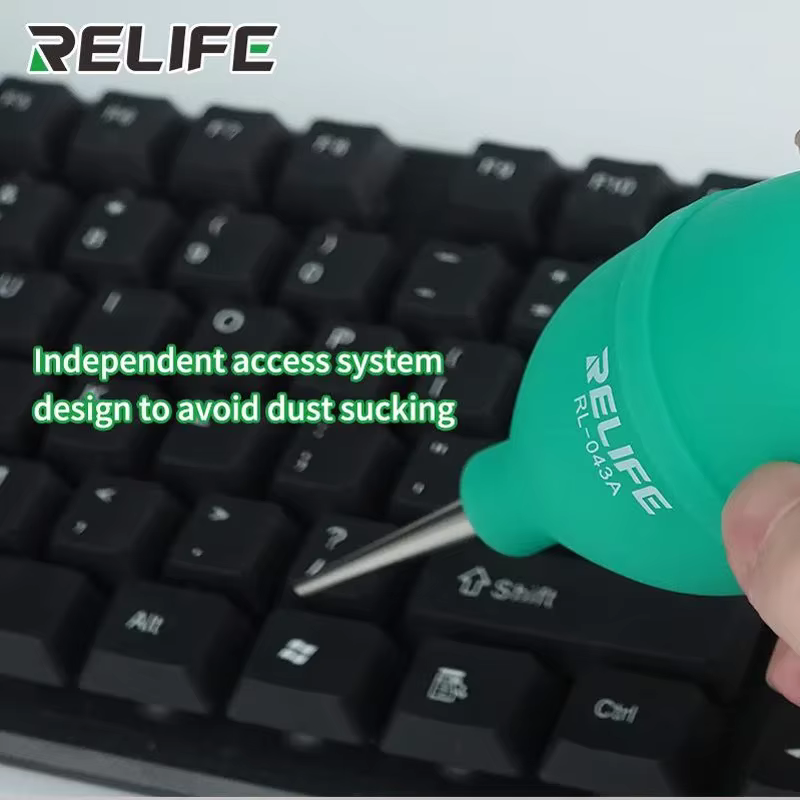 RELIFE 2in1 réparation de téléphone nettoyeur de poussière souffleur d'air stylo de nettoyage pour t
