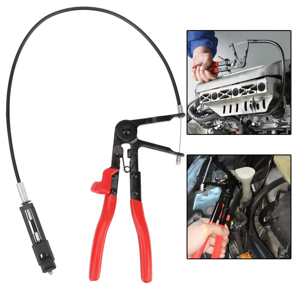 Pince de serrage de tuyau à fil Flexible, longue portée, outils automobiles, outils manuels de retra
