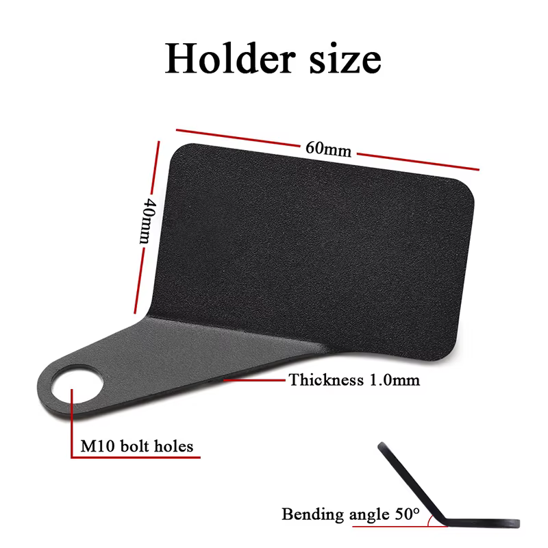 Voltmètre numérique LED étanche KAIUVE pour moto, 0-20V, testeur de tension, accessoires modifiés
