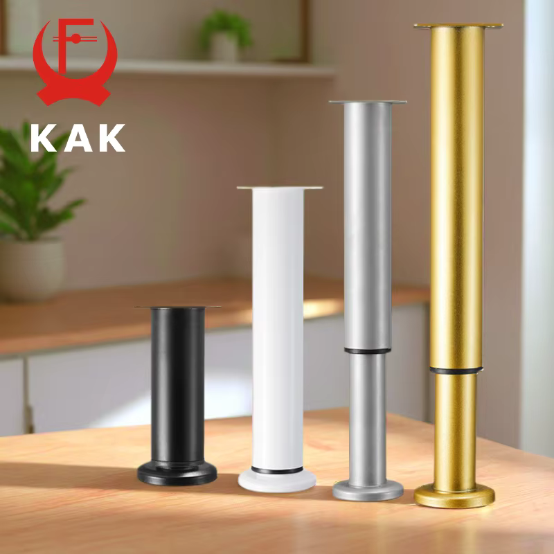 KAK 2 pieds de support réglables, pieds de meubles, colonnes de support de table extensibles, utilis