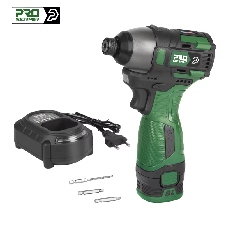 PROSTORMER – tournevis électrique sans balais 140nm, perceuse sans fil 17V, vis, batterie 1500mAh, o