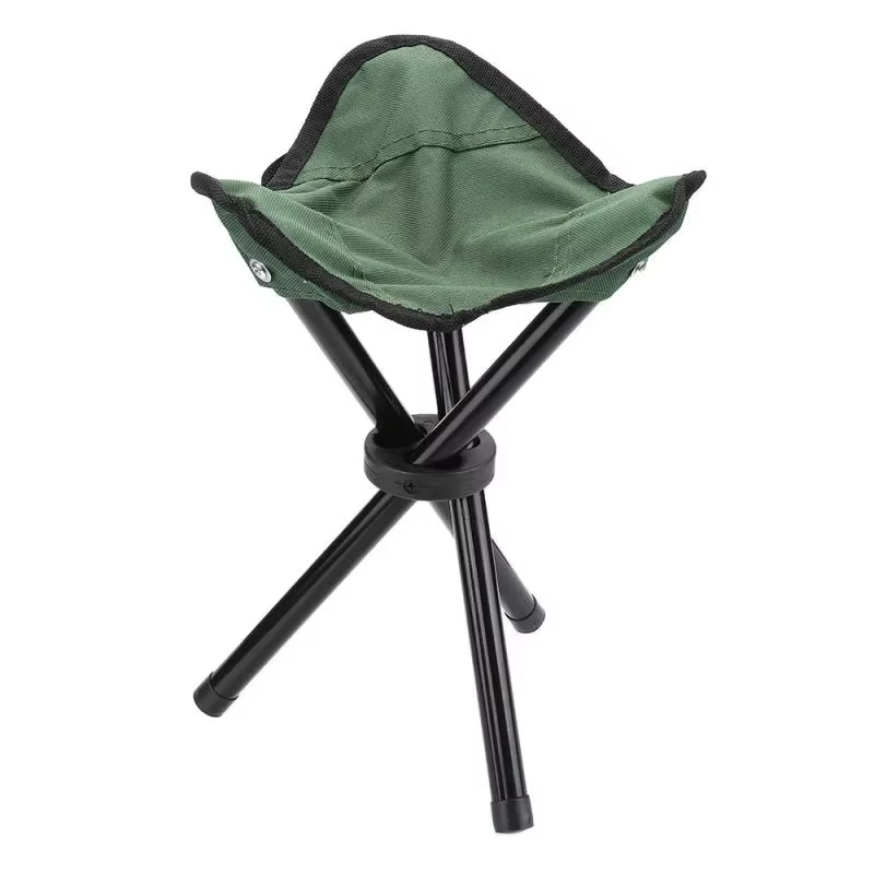 Tabouret pliant multifonctionnel en forme de triangle |   Banc de pêche et de camping portable pour 