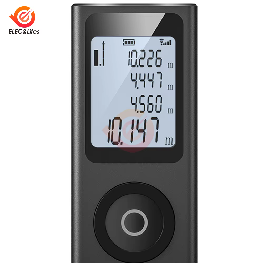 Télémètre laser portable, 30 mètres, détermination, chargeur USB, mesure de haute précision, maisons