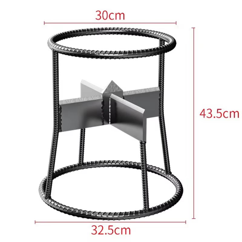 Séparateur de bois Portable professionnel, séparateur de bûches multifonction croisé, diviseur de bo