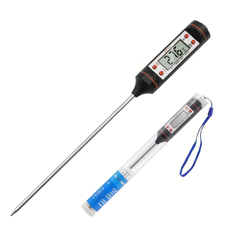 Thermomètre à viande numérique avec sonde de barbecue de cuisson des aliments pour la mesure de la t