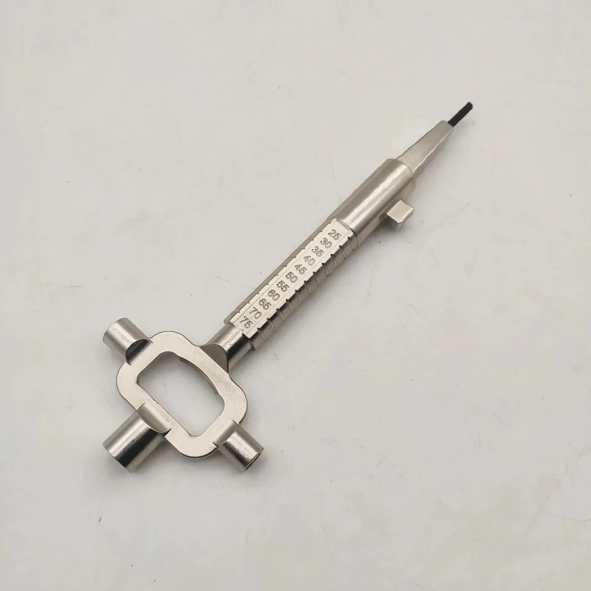 Outil de mesure de cylindre de serrure essentiel pour serrurier, multi-usages pour la mesure rapide 