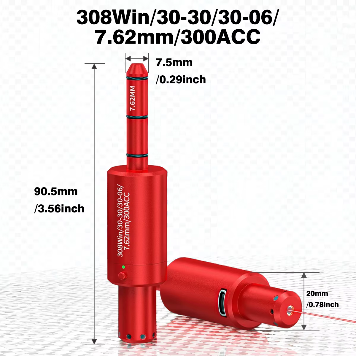 Capsules de tir à sec tactiques à double usage avec aspiration magnétique, pour calibres .22LR, 9mm,
