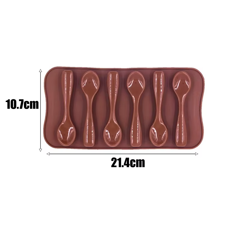 Moule à Chocolat en Forme de Cuillère, Bricolage, Résine UV, Britware, Gâteau, Argile Faite à la Mai