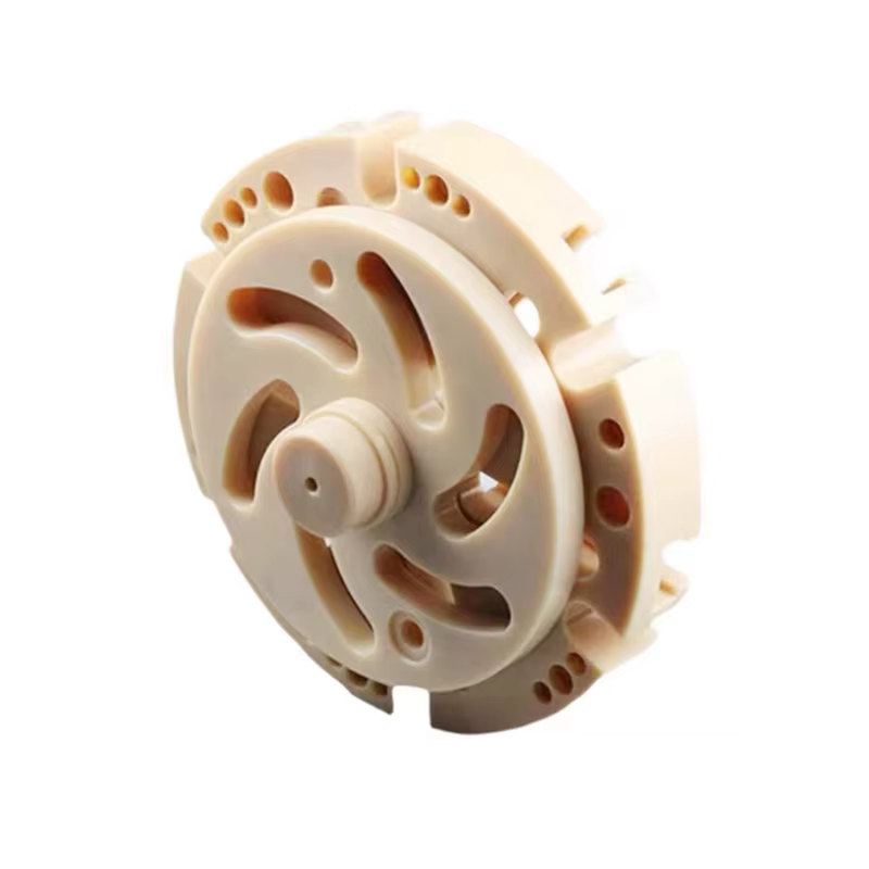 Pièces en nylon plastique, usinage CNC de haute précision, prototypes plastiques personnalisés, comp