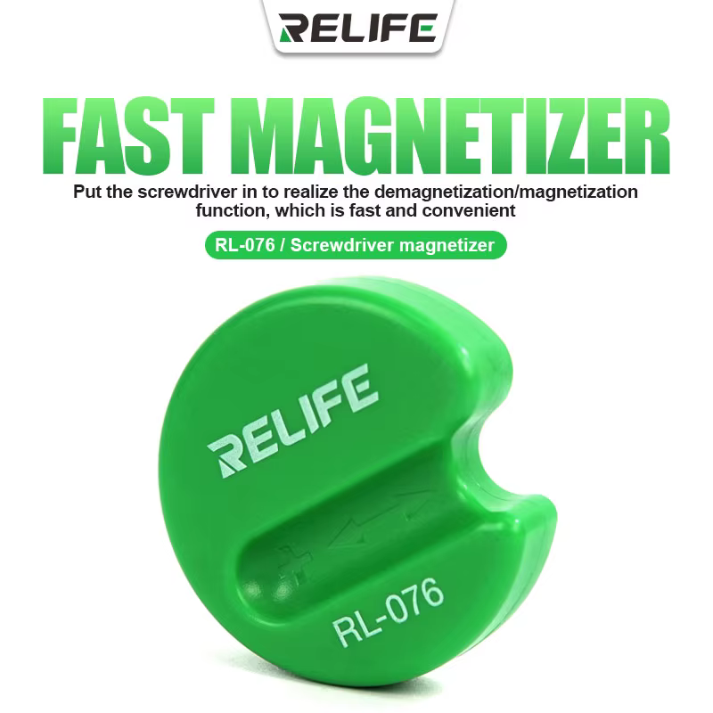 RELIFE – magnétiseur de tournevis RL-076, magnétisation/démagnétisation rapide, vis de stockage Anti