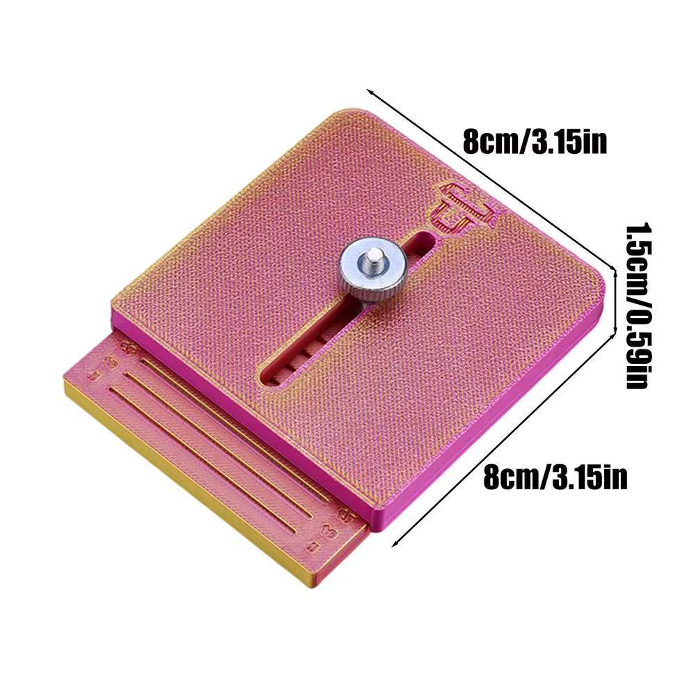 Outil de découpe de bordures, portable, réglable, antidérapant, stable, pour portes d'armoires, tabl