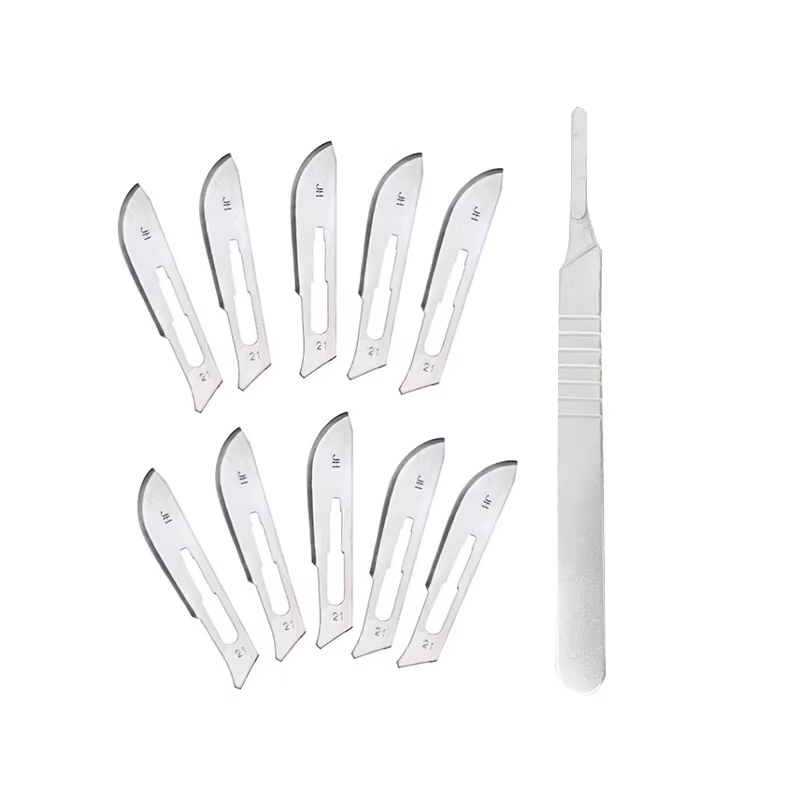 Scalpel générateur en acier au carbone avec poignée, outil de coupe pour bricolage, réparation PCB,