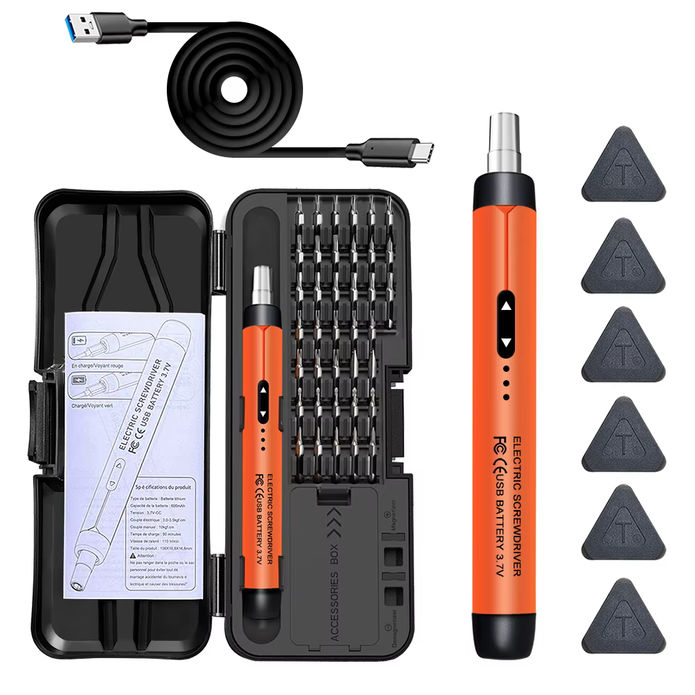 Jeu de tournevis électriques, Kit d'outils électriques de précision, Mini petits embouts sans fil re