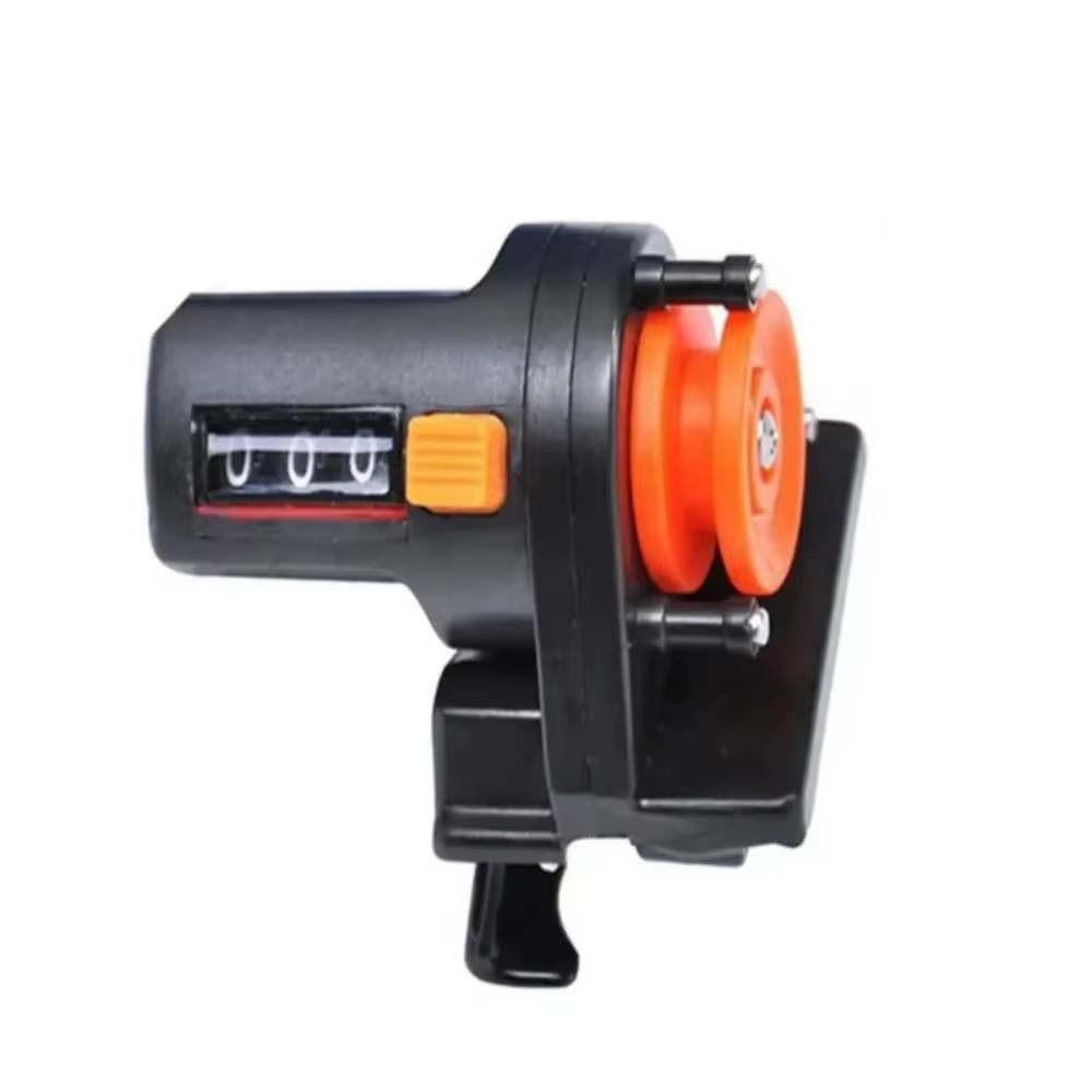 Compteur universel de recherche de ligne de pêche 0-999M, outil de mesure de profondeur de 6cm, comp