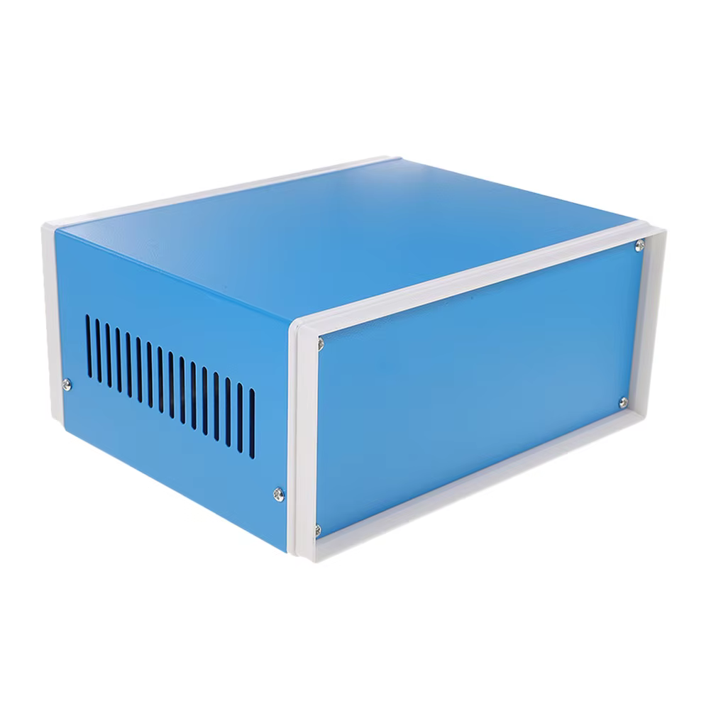 Boîtier de projet en aluminium de qualité supérieure pour l'électronique DIY, design élégant et stab