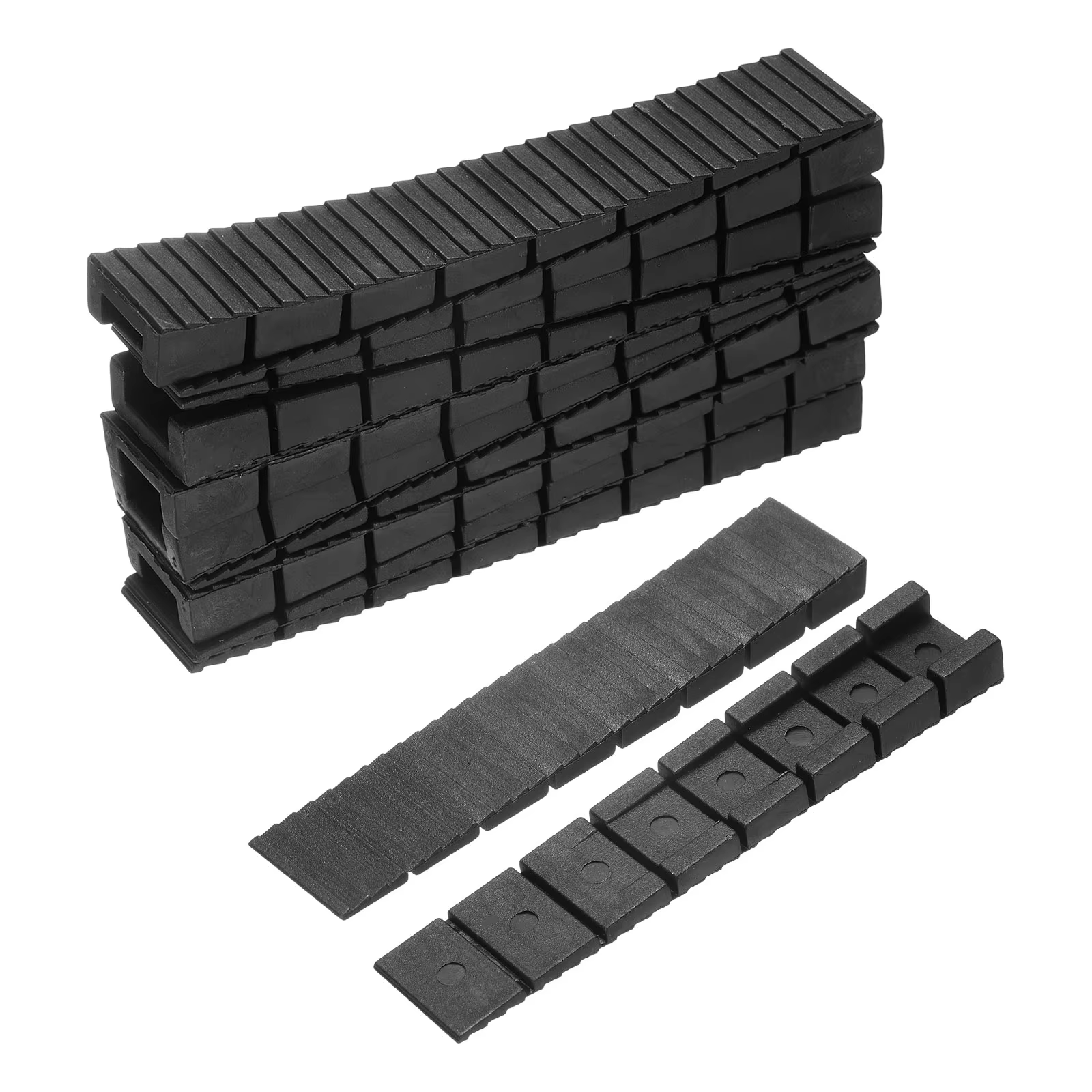 Cales de nivellement composites, 20 à 60 pièces, 100x19.5mm, cales en plastique fermes antidérapante