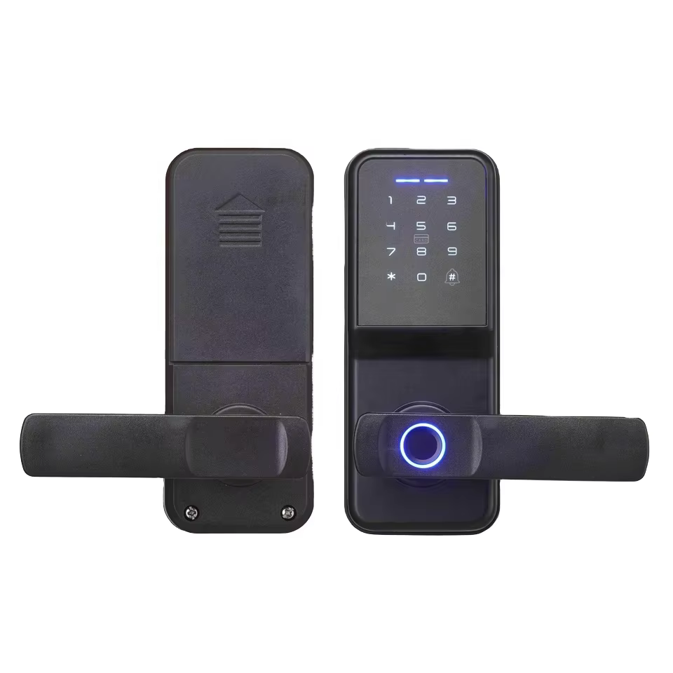 Poignée de serrure intelligente pratique, design moderne et élégant, modes de déverrouillage multipl