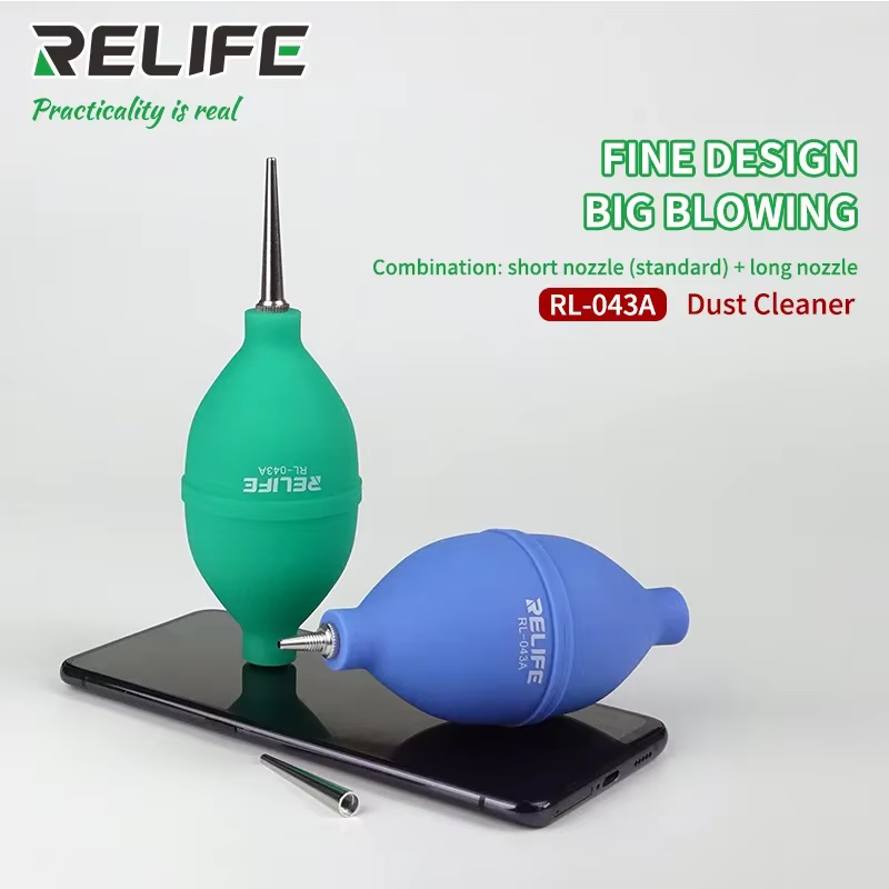 RELIFE 2in1 réparation de téléphone nettoyeur de poussière souffleur d'air stylo de nettoyage pour t